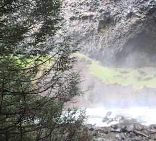 ....mit viel Gischt...