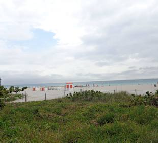 Blick auf den Strand