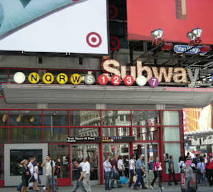 Metro na Times Square