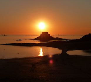 Sonnenuntergang Saint Malo