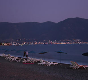 Strand, Blick auf Fethiye