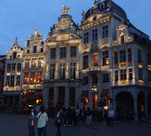 Zunfthäuser am Abend