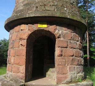 Der 15 Meter hohe Ludwigsturm