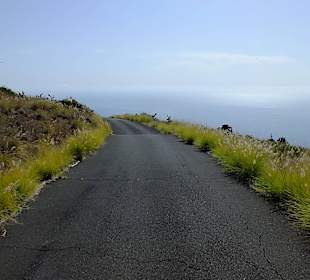 Straße zur Playa de la Veta