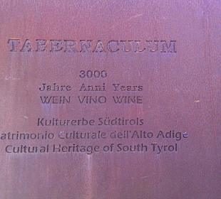 Tabernaculum-Inschrift