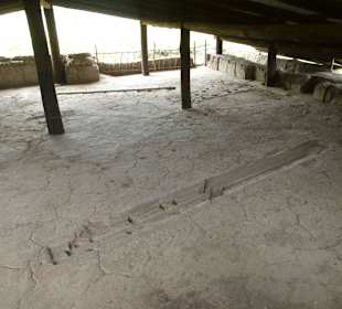 Eins der wenigen Ausgrabungen in der Anlage