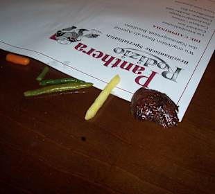 die schäbigen Reste