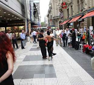 Tangotänzer auf der La Florida