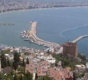 Der Hafen von Alanya