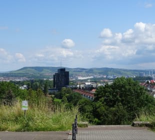 Mercedes-Benz Arena vom Killesberg