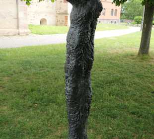 Erich Arendt beim Kloster Unser Lieben Frauen