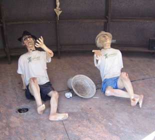 Kleine Ausstellung im Park