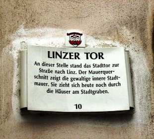 Schild Linzer Tor