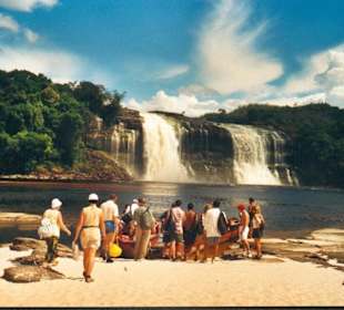 die Wasserfälle von Canaima