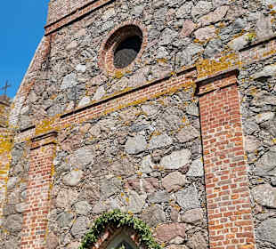 Eingang geschmückt.