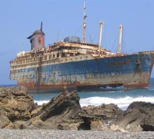 Wrack der American Star vor Fuerteventura