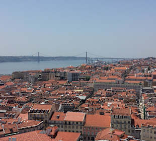 Blick über Lissabon