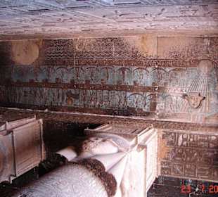 Hathor Tempel - Deckengemälde