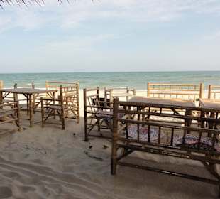 Aussicht vom Little Shop auf`s Meer