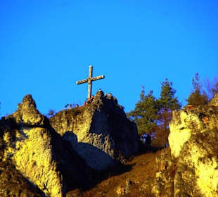 Das berühmte Bergkreuz