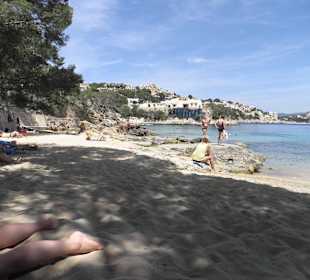 Strand Cala Fornells in der Nähe