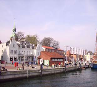 Kappeln vom Schiff aus
