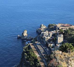 Blick auf Atahotel Capotaormina