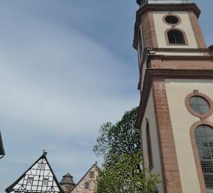 Bei einem Bummel durch die Altstadt von Steinau