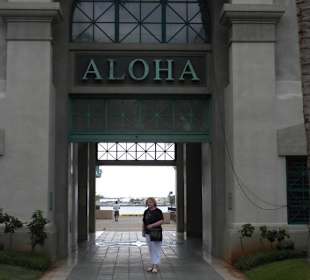Eingang zum Aloha Tower
