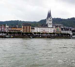 Blick auf den Ort Boppard