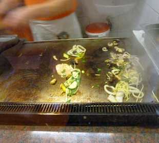 Frisch auf dem Grill zubereitet