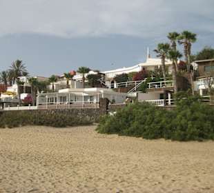 Blick auf Appartmentanlagen