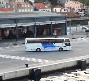 Der Hafen Dubrovnik Busstellen
