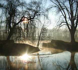 Morgensonne an der Isar