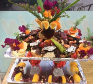 Große gemischte Grillplatte