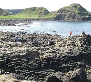 Giant's Causeway an der Küste Nordirlands