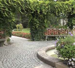 Innerer italienischer Rosengarten