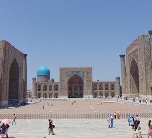 Registan, Hauptplatz in Samarkand