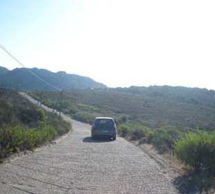 La strada che porta alla spiagga