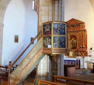 Die Kanzel der Kirche Santa Maria de Betancuria