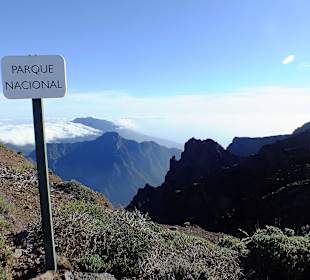 Aussicht in die Caldera