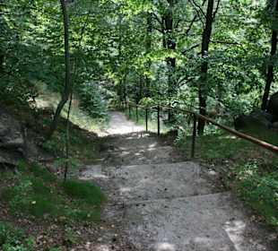 Aufgang zum Nonnenfelsen