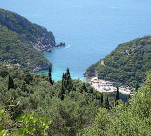 Küste Paleokastritsa