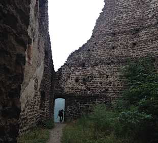 Der Ein und Ausstieg der Ruine