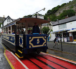 Start zur Bergauffahrt