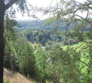 Erster Blick auf die Zwölf Apostel-Felsen