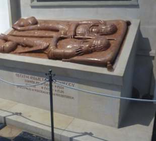 Doppelgrabplatte Stanisław und Janusz von Masowien