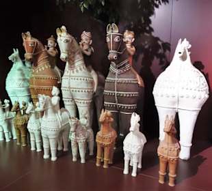 In der Asien-Abteilung des Übersee-Museums