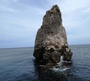 Impressionen von der Bootsfahrt durch die Calanque