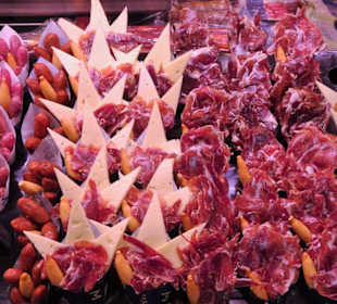 Rundgang durch die Markthalle La Boqueria